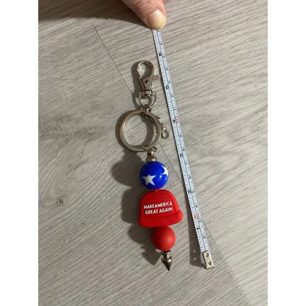 MAGA keychain purse charm